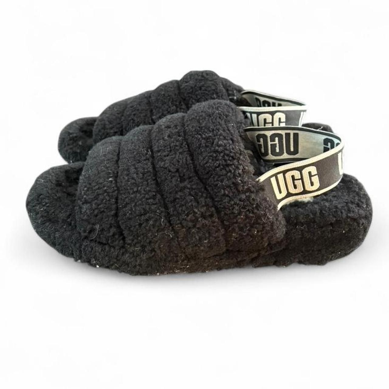 Womens Ugg Black Slippers